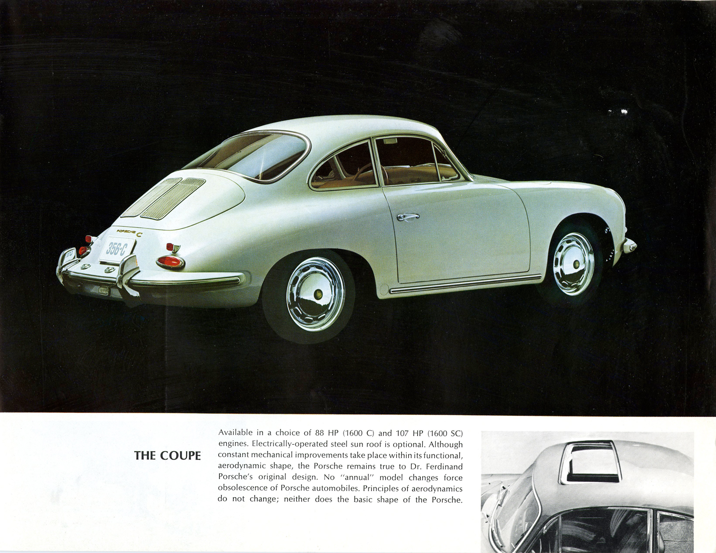 Porsche 356 C Brochure Page 5